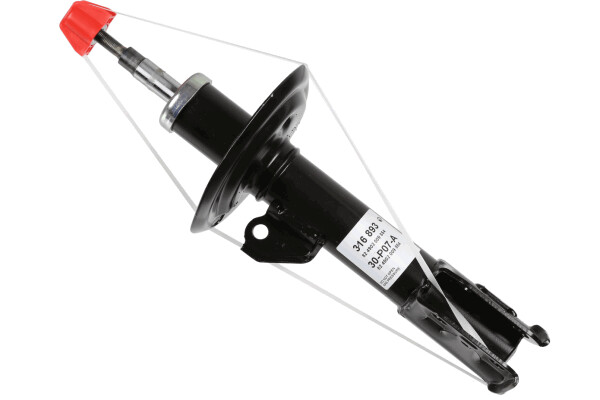 SACHS 316 893 — Amortyzator